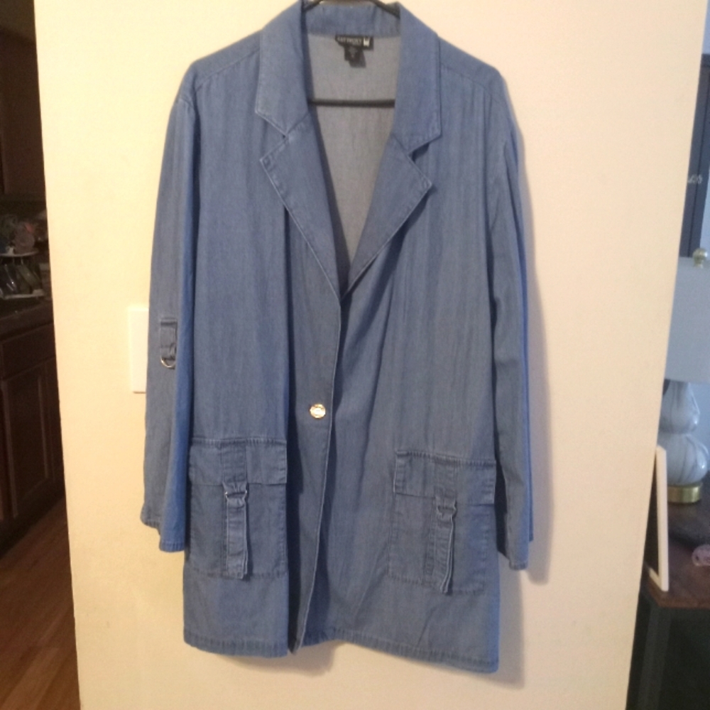 Antthony originals  denim jacket 2x.